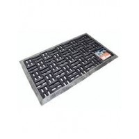 Коврик придверный резиновый 45х75 см FL04