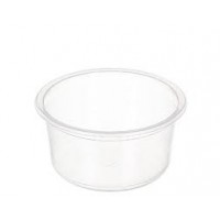 Контейнер D101 с крышкой 250мл прозрачный