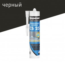 Затирка силиконовая Церезит CS 25 Черный 280мл (уп.12шт)