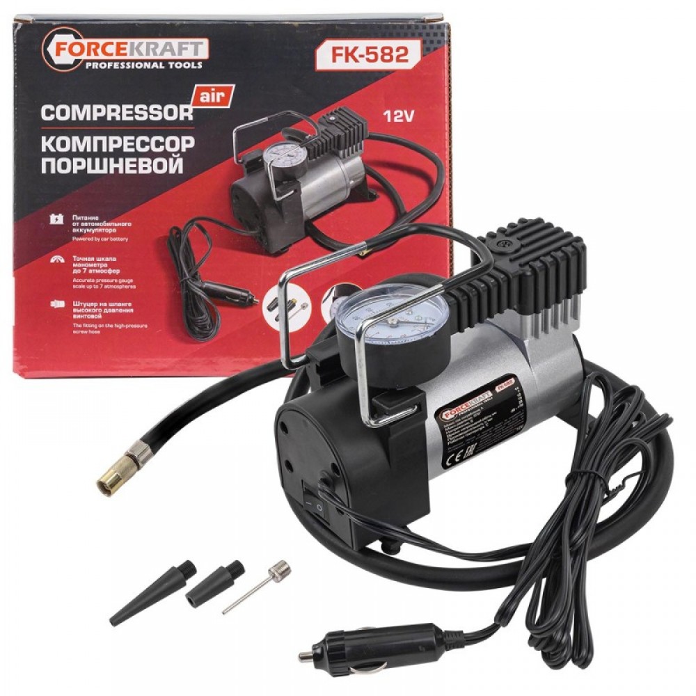 Компрессор автомобильный (17л/мин) BEAST AC-550 Компрессор автомобильный (17л/мин) BEAST AC-550