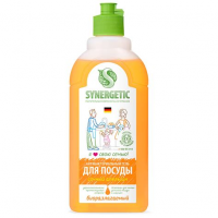 Средство для мытья посуды CRISPI,ПЕНКА груша и эстракт базилика 550 мл 