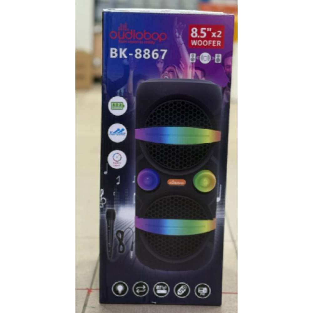 Портативная акустика Oudiobop BK-8867 Портативная акустика Oudiobop BK-8867