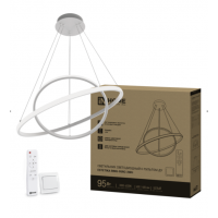 Светильник ESTETIKA RING95RC-2WH 95Вт 230В 3000-6500K 600/400 1.2м трос ДУ белый