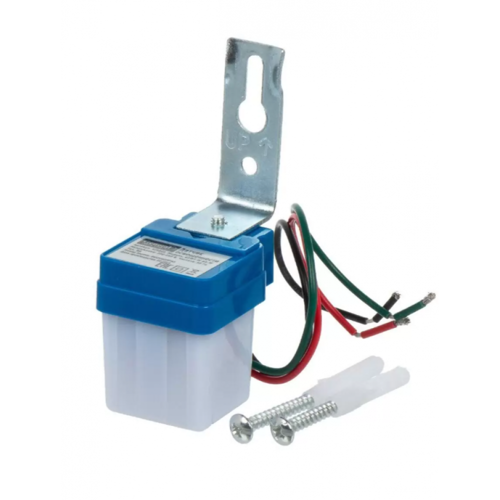 Фотореле General GSW1-W-6A-W, 6А, белый, 475805 Фотореле General GSW1-W-6A-W, 6А, белый, 475805