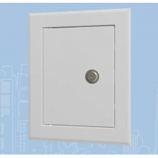 Дверца ревизионная стальная 150х 200 с замком