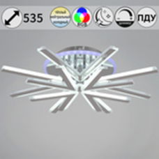 Светильник потолочный 09824-3.3-4+4C CR (RGB)