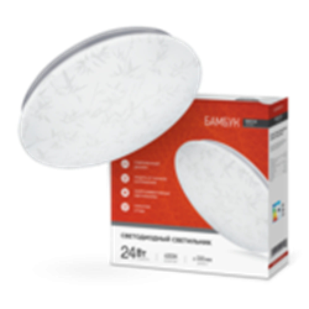 Светильник светодиодный DECO БАМБУК 24Вт 4000К 2160лм 230В 330х55мм Светильник светодиодный DECO БАМБУК 24Вт 4000К 2160лм 230В 330х55мм