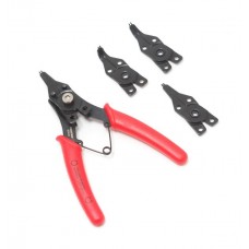 Съемник стопорных колец со сменными насадками F-904U3 7725