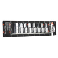 Набор головок-квадратов для маслосливных пробок 8пр. 1/2" (8,9.5,10,10.5,12,12.7,13.5,19мм) F-4118MR