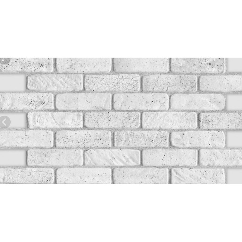 Панель ПВХ 970*498мм Кирпич старый серый