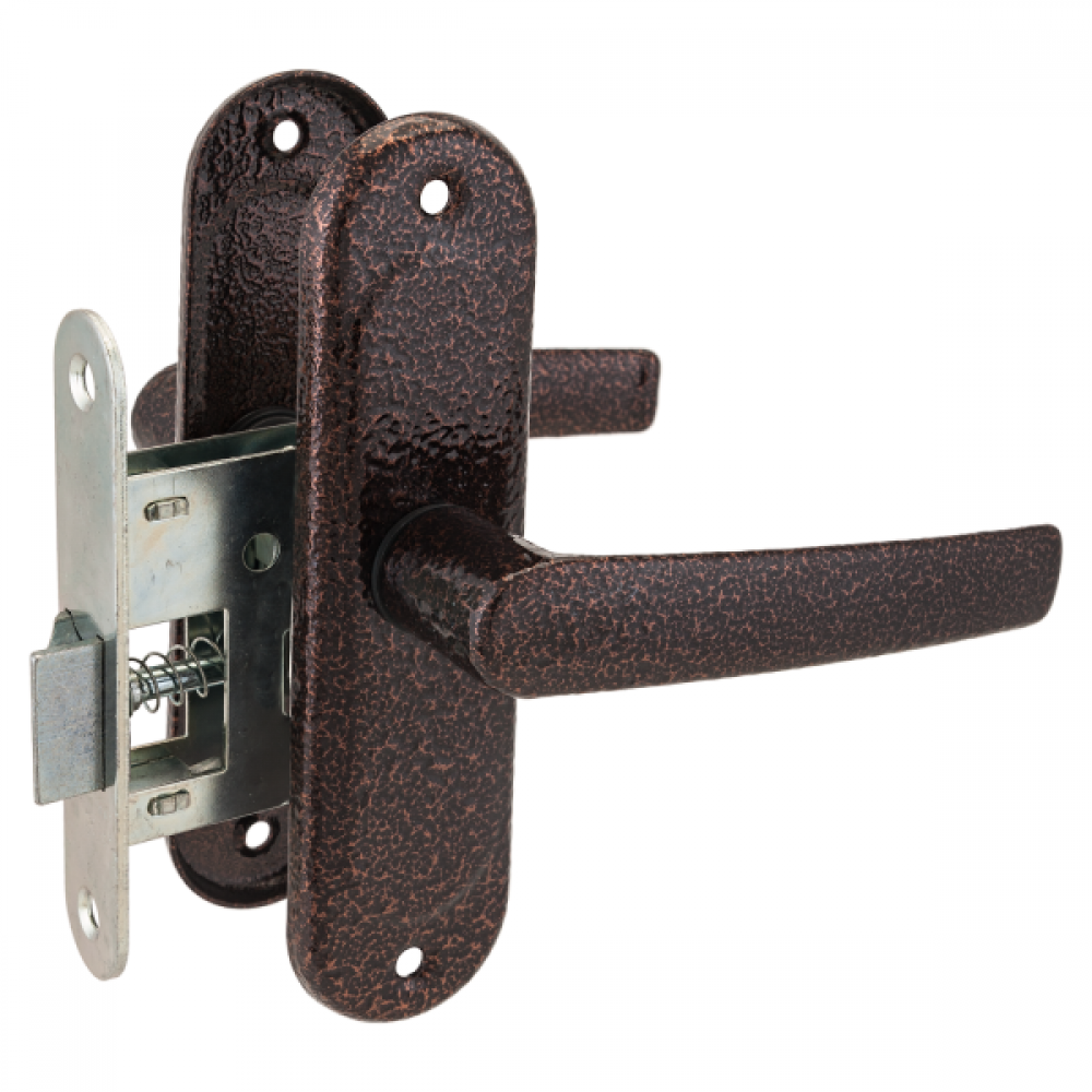 Защелка дверная Птимаш ЗЩ1.45 (медь) 8460 