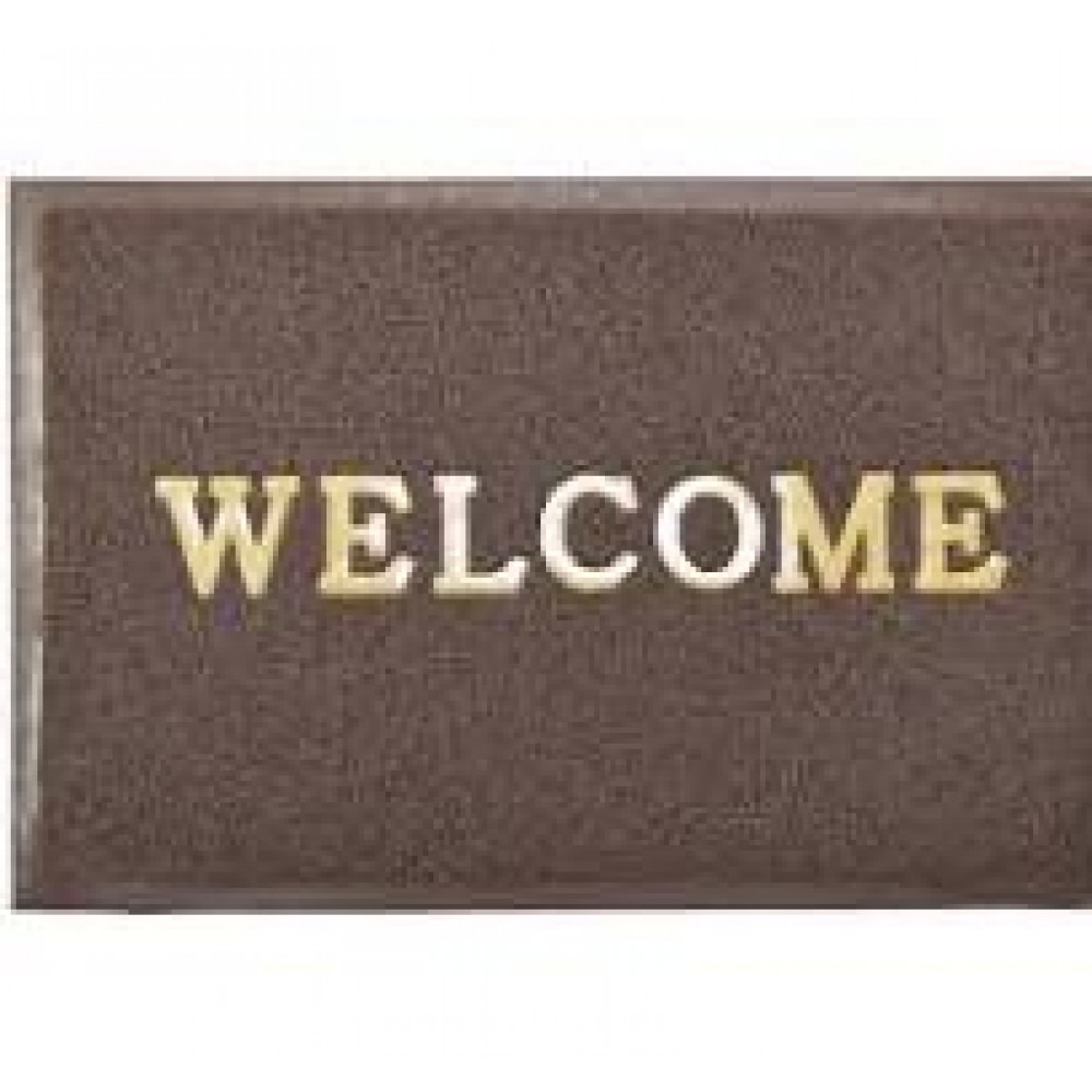 Коврик придверный пористый 40х60 WELCOME коричневый Коврик придверный пористый 40х60 WELCOME коричневый