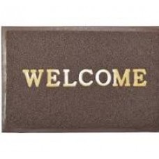 Коврик придверный пористый 40х60 WELCOME коричневый