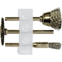 Корщетки стальные набор 3шт 36903