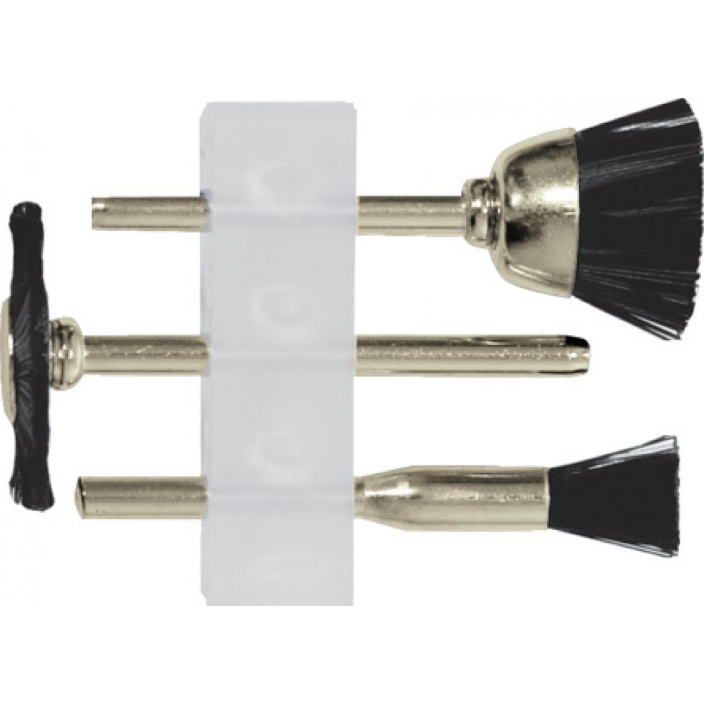 Корщетки нейлоновые набор 3шт 36905 Корщетки нейлоновые набор 3шт 36905