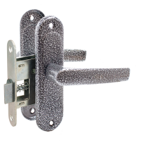 Защелка врезная Птимаш ЗЩ1.45 (серебро) 8462