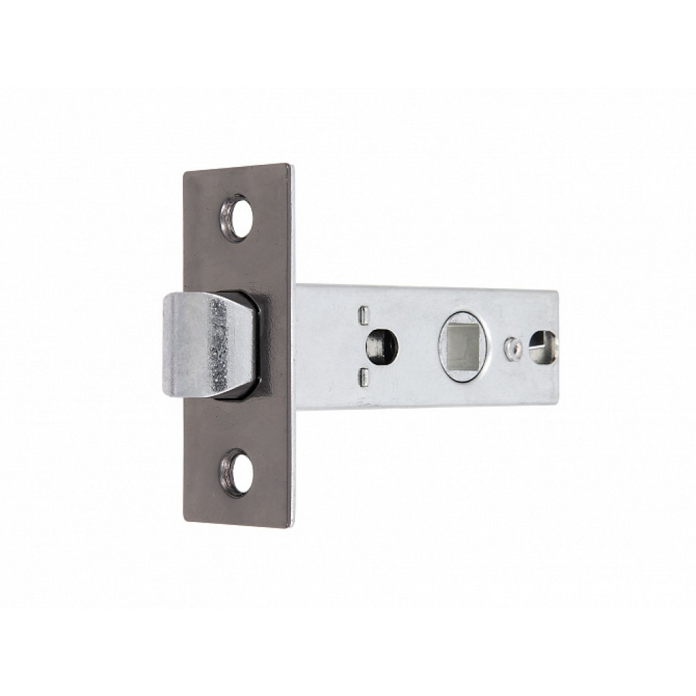 Защелка дверная С-45 черный никель 100BN 115262 Защелка дверная С-45 черный никель 100BN 115262