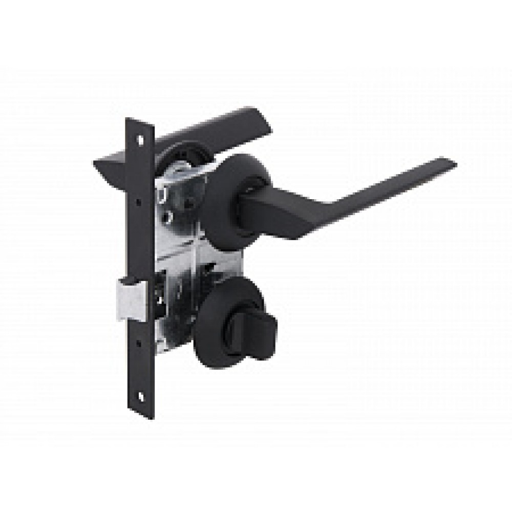 Комплект для двери FZ SET 20L 170 ВК BР ручка+защелка+фиксатор черный 113466