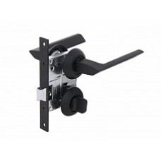 Комплект для двери FZ SET 20L 170 ВК BР ручка+защелка+фиксатор черный 113466 Комплект для двери FZ SET 20L 170 ВК BР ручка+защелка+фиксатор черный 113466