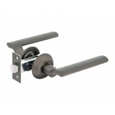 Комплект для двери FZ SET 49L 100GF ручка+защелка графит 115359