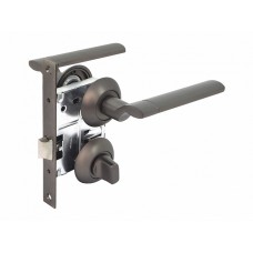 Комплект для двери FZ SET 49L 170 ВК GF ручка+защелка+фиксатор графит 115360 Комплект для двери FZ SET 49L 170 ВК GF ручка+защелка+фиксатор графит 115360