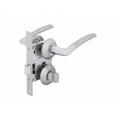 Комплект для двери FZ SET 01-С 170 2H BK SN ручка+защелка+фиксатор мат.никель 113434 Комплект для двери FZ SET 01-С 170 2H BK SN ручка+защелка+фиксатор мат.никель 113434