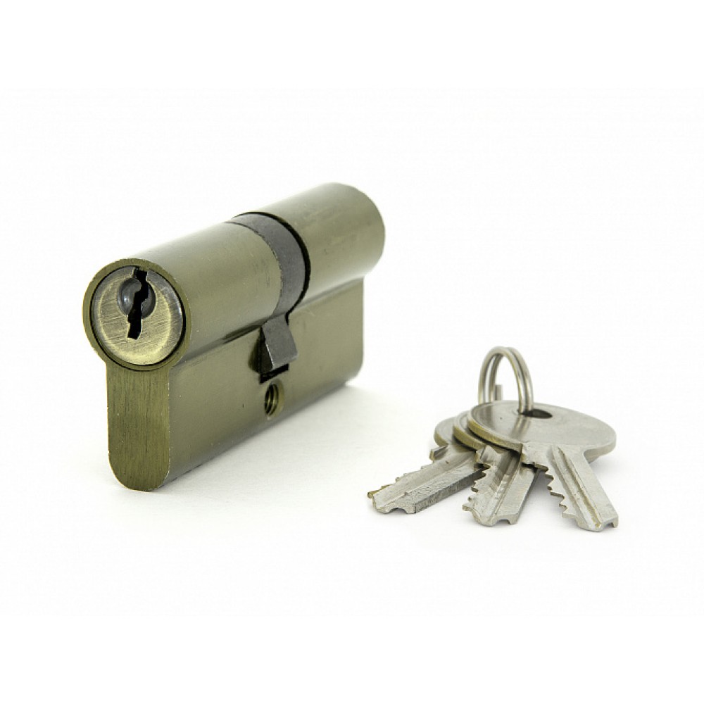 Цилиндровый механизм Е 70 АВ 3кл англ.ключ бронза 113499 Цилиндровый механизм Е 70 АВ 3кл англ.ключ бронза 113499