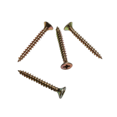 Шуруп универсальный потай головка 3,5*16 желт.