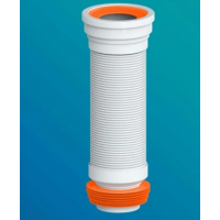 Слив для унитаза гофрированный 135-350 мм армированный РМС ОУА-0,35