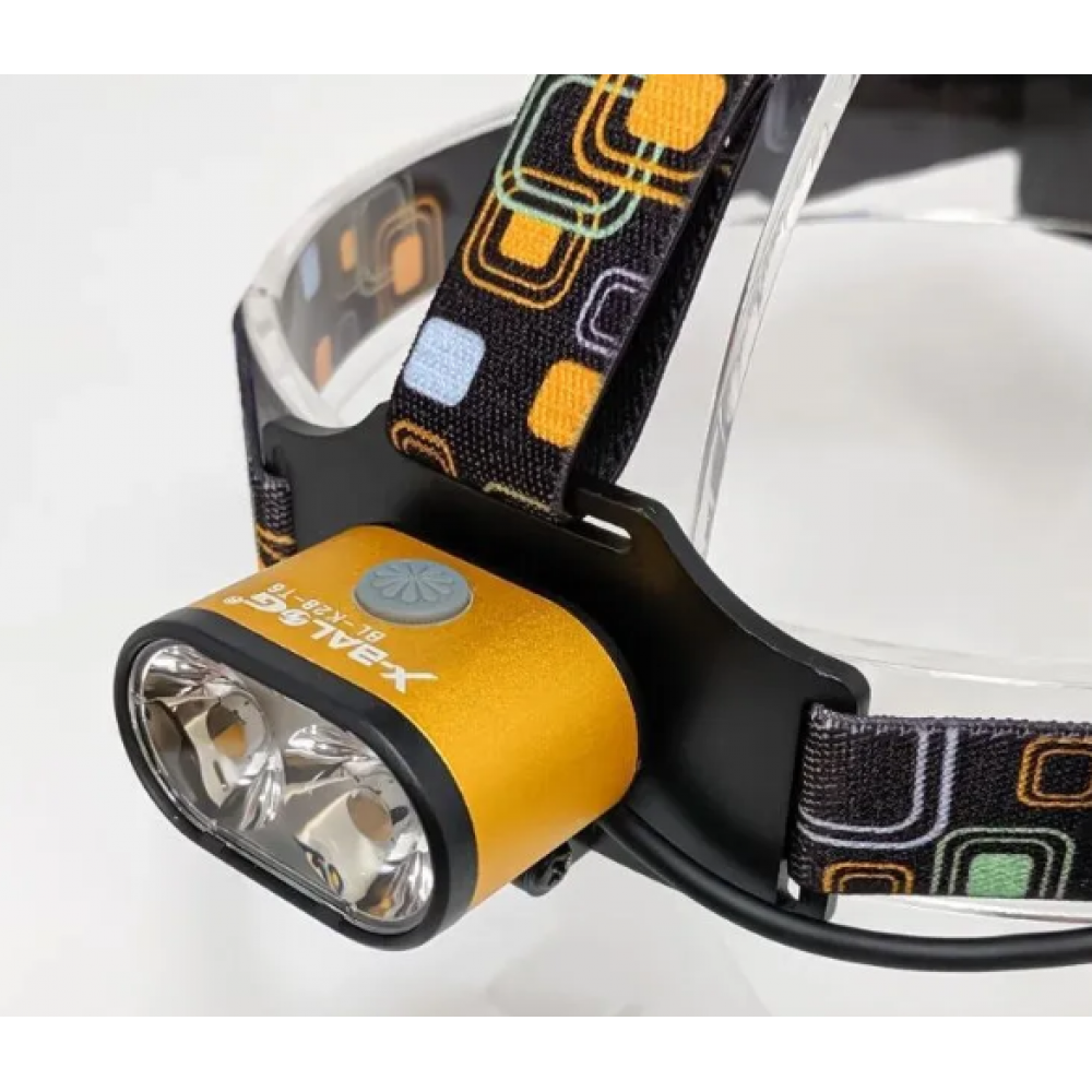 Фонарик налобный+аккумулятор 2шт+зарядка Micro YYC-K28-T6