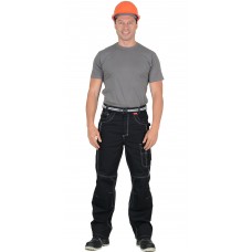 Брюки мужские Сириус-Престиж черные тк. Rodos р.44-46 182-188 Брюки мужские Сириус-Престиж черные тк. Rodos р.44-46 182-188