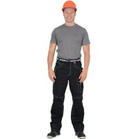 Брюки мужские Сириус-Престиж черные тк. Rodos р.60-62 170-176