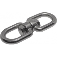 Вертлюг петля-петля VPP 10,0мм цинк
