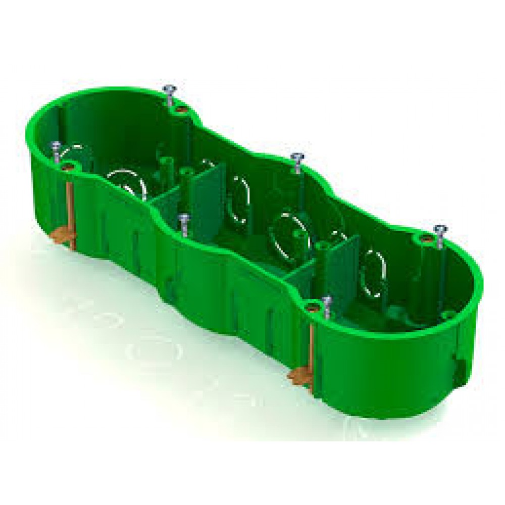 Коробка установ. РК-3х60 3-я под гипсоплиту КМ40024