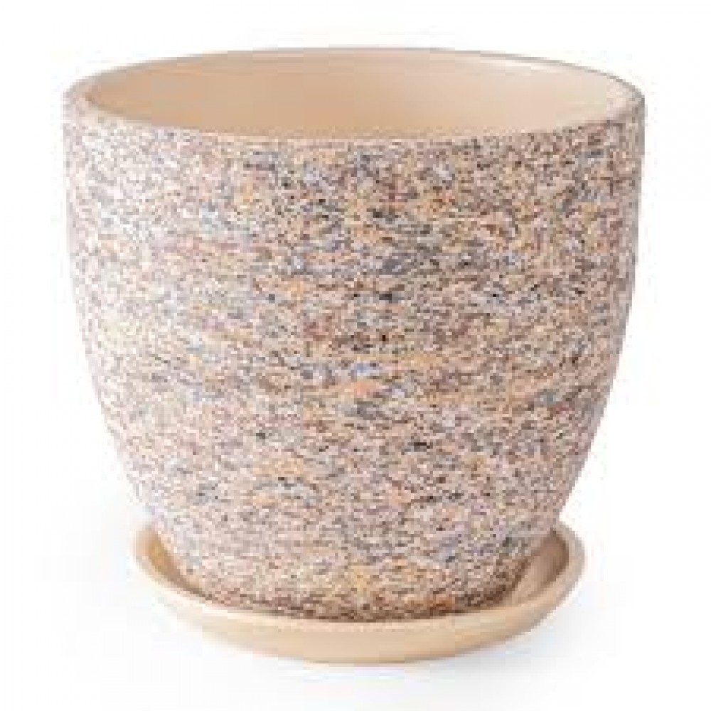 Кашпо керамическое Лунный камень №6 д26 цилиндр Кашпо керамическое Лунный камень №6 д26 цилиндр