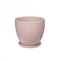 Кашпо керамическое Джеральдина №4 д18 высокий овал