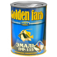 Эмаль ПФ-115 Черная GOLDEN FARB 1.9 кг 