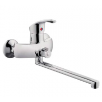 Смеситель для ванны поворотный дивертор латунь Ф40мм Frap F2221