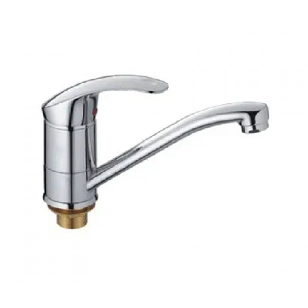 Смеситель для кухни на гайке латунь Ф40мм Frap F4521-2