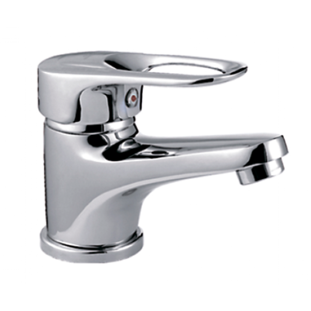 Смеситель для раковины силумин Ф40мм Frap F1028-B