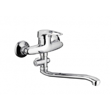 Смеситель для ванны поворотный дивертор силумин Ф40мм Frap F2128-B Смеситель для ванны поворотный дивертор силумин Ф40мм Frap F2128-B