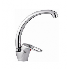 Смеситель для кухни боковой силумин Ф40мм Frap F4128-B