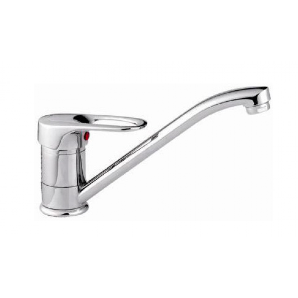 Смеситель для кухни силумин Ф40мм Frap F4228-B