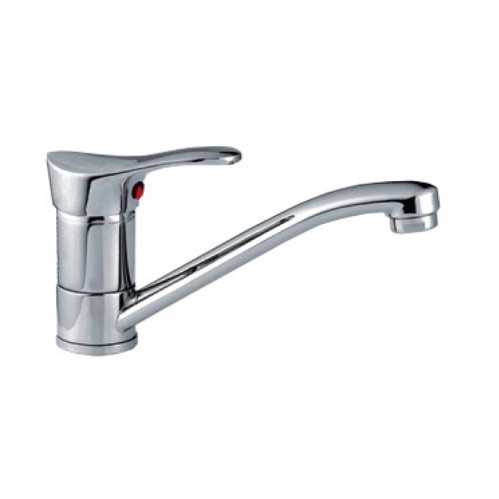 Смеситель для кухни кор нос силумин Ф35мм Frap F4514-B