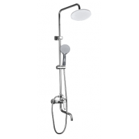 Смеситель+стойка хром латунь Frap F2427