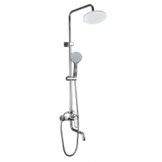 Смеситель+стойка хром латунь Frap F2427