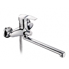 Смеситель для ванны поворотный дивертор латунь Ф40мм Frap F22063 Смеситель для ванны поворотный дивертор латунь Ф40мм Frap F22063