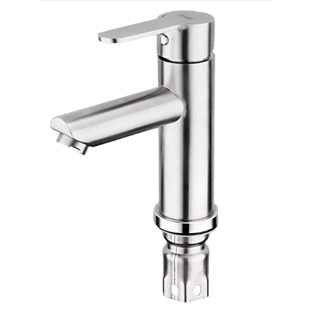 Смеситель для раковины нерж сталь Ф35мм Frap F10801