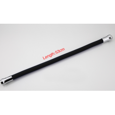 Излив для смесителя гибкий черный 55см Frap F7250