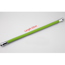 Излив для смесителя гибкий зеленый 55см Frap F7251